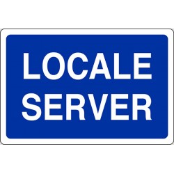 LOCALE SERVER ALLUMINIO MIS. 180X120