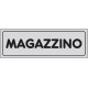 CARTELLO ADESIVO MAGAZZINO MIS. 165X50