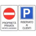 Cartelli Proprietà Privata